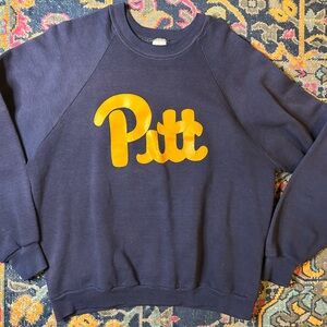 Vintage Sportswear Pitt Crewneck Sweatshirt